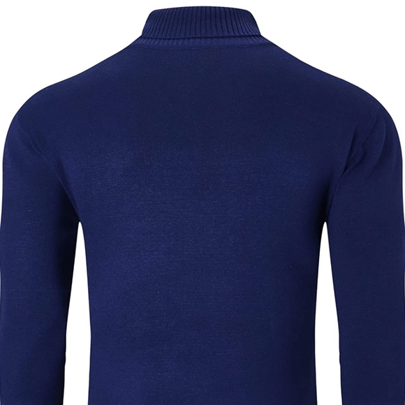 Slim Fit Knitted Pullover Sweater - Picture 2 of 4